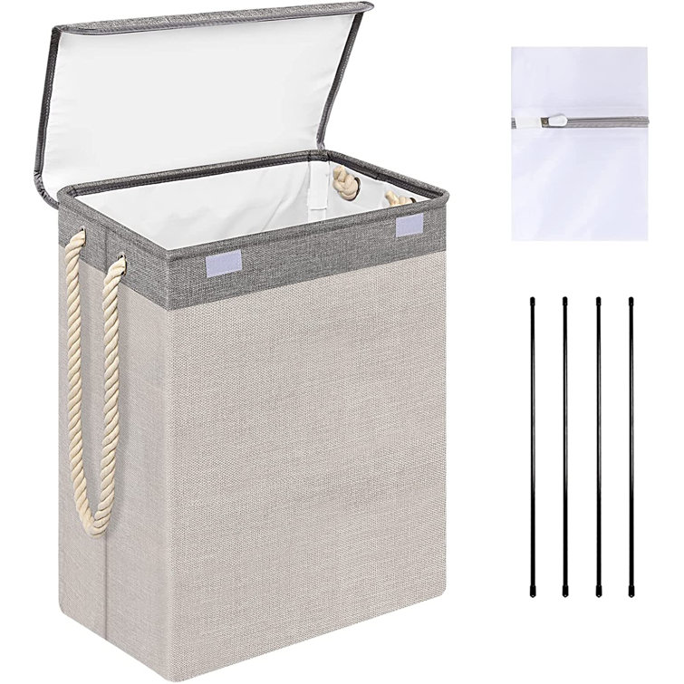 Breakwater Bay Laundry Hampers with Lid Wayfair